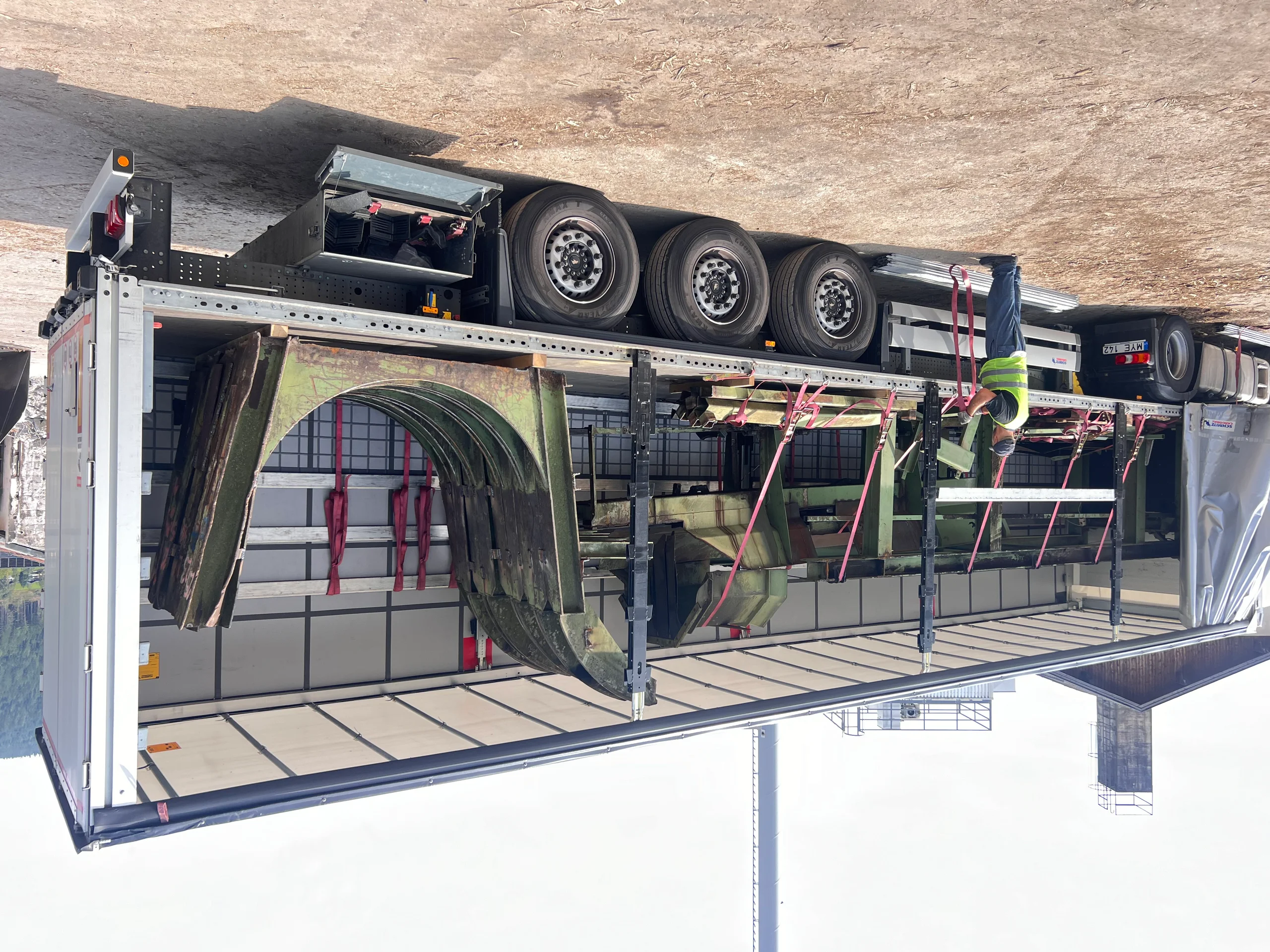 Rundholz Sortieranlage mit Entrindung - Bild 23