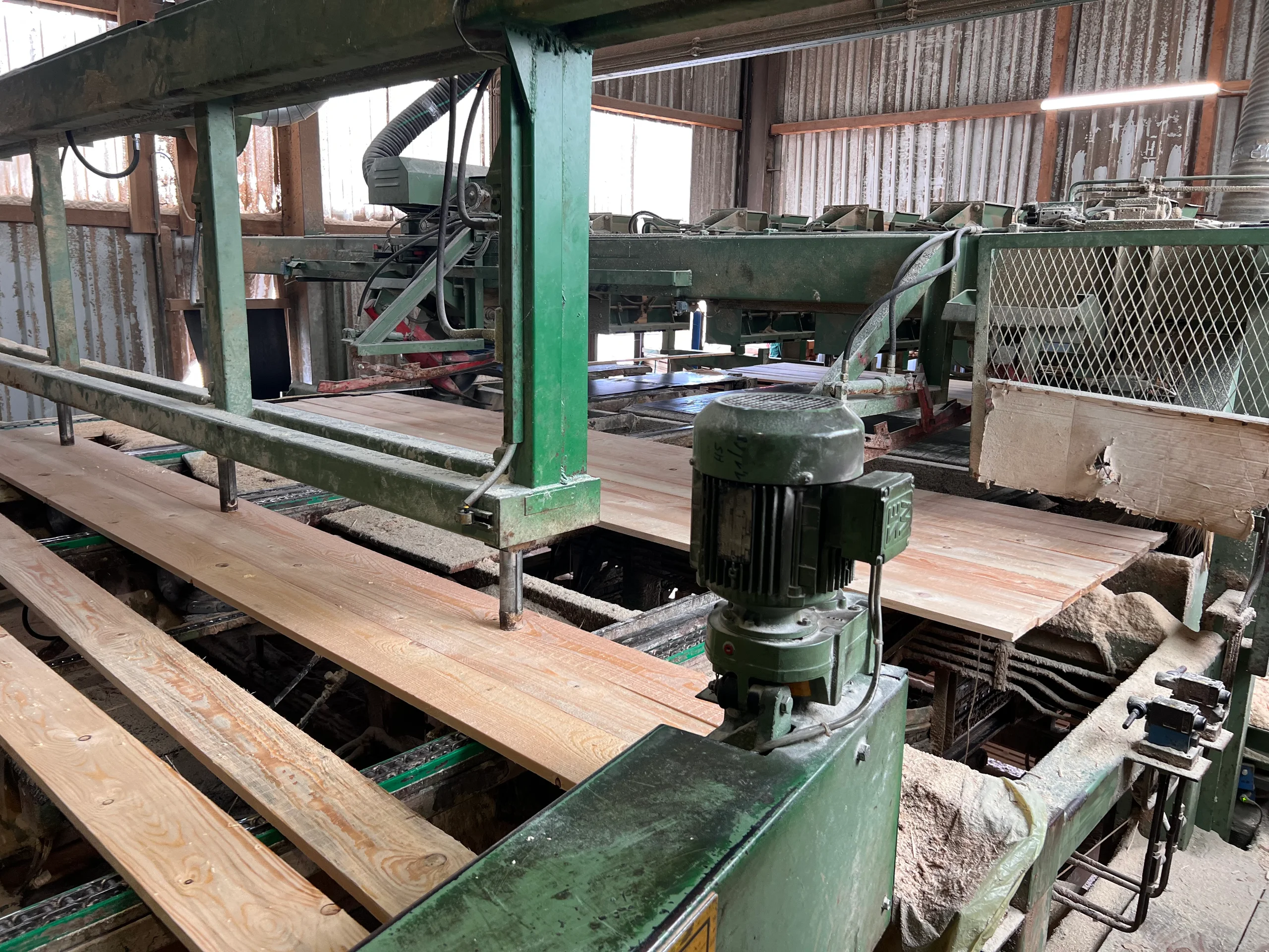 Schnittholz Sortierlinie - Bild 5