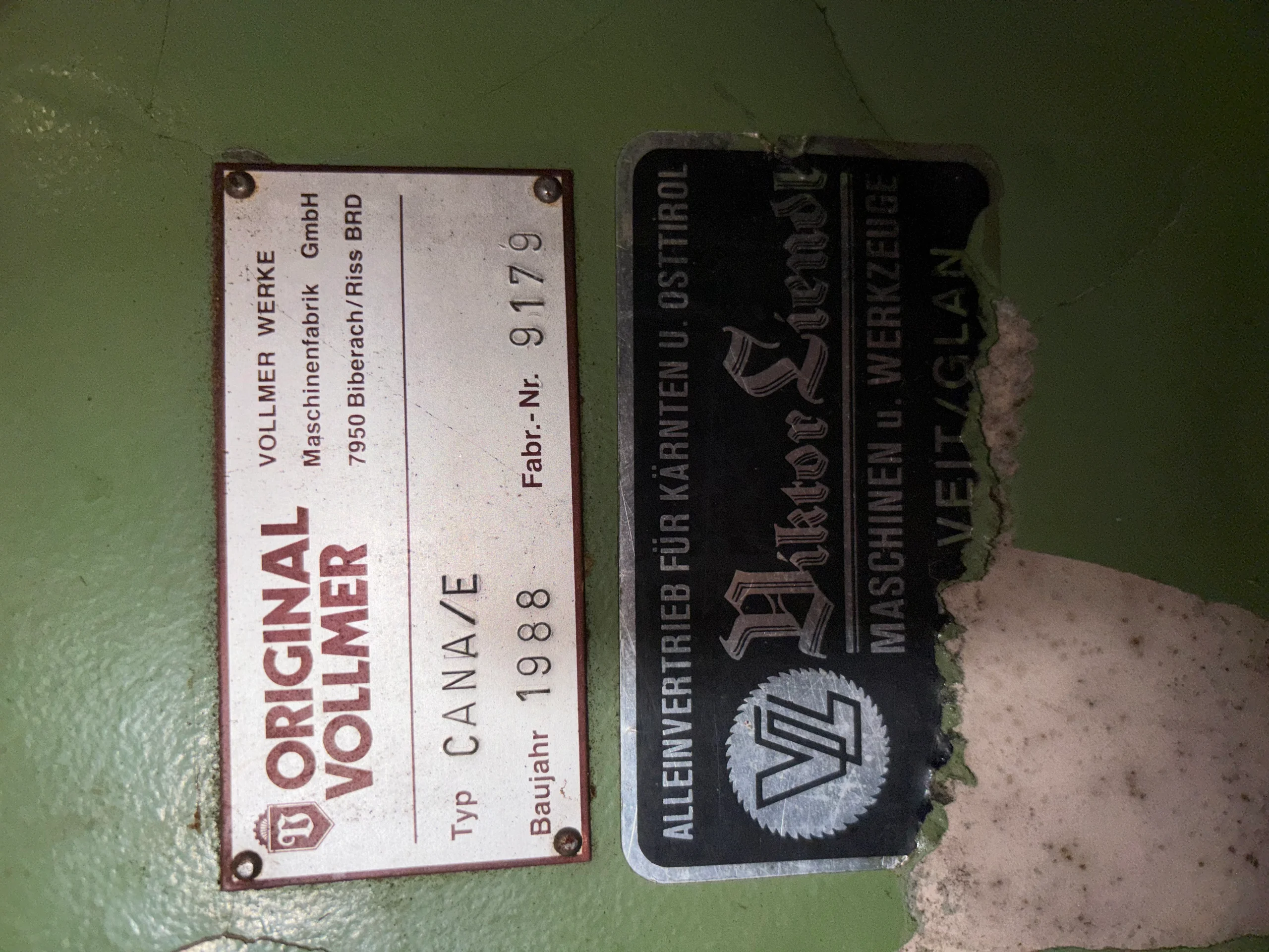 VOLLMER CANA/E Schärfmaschine - Bild 9